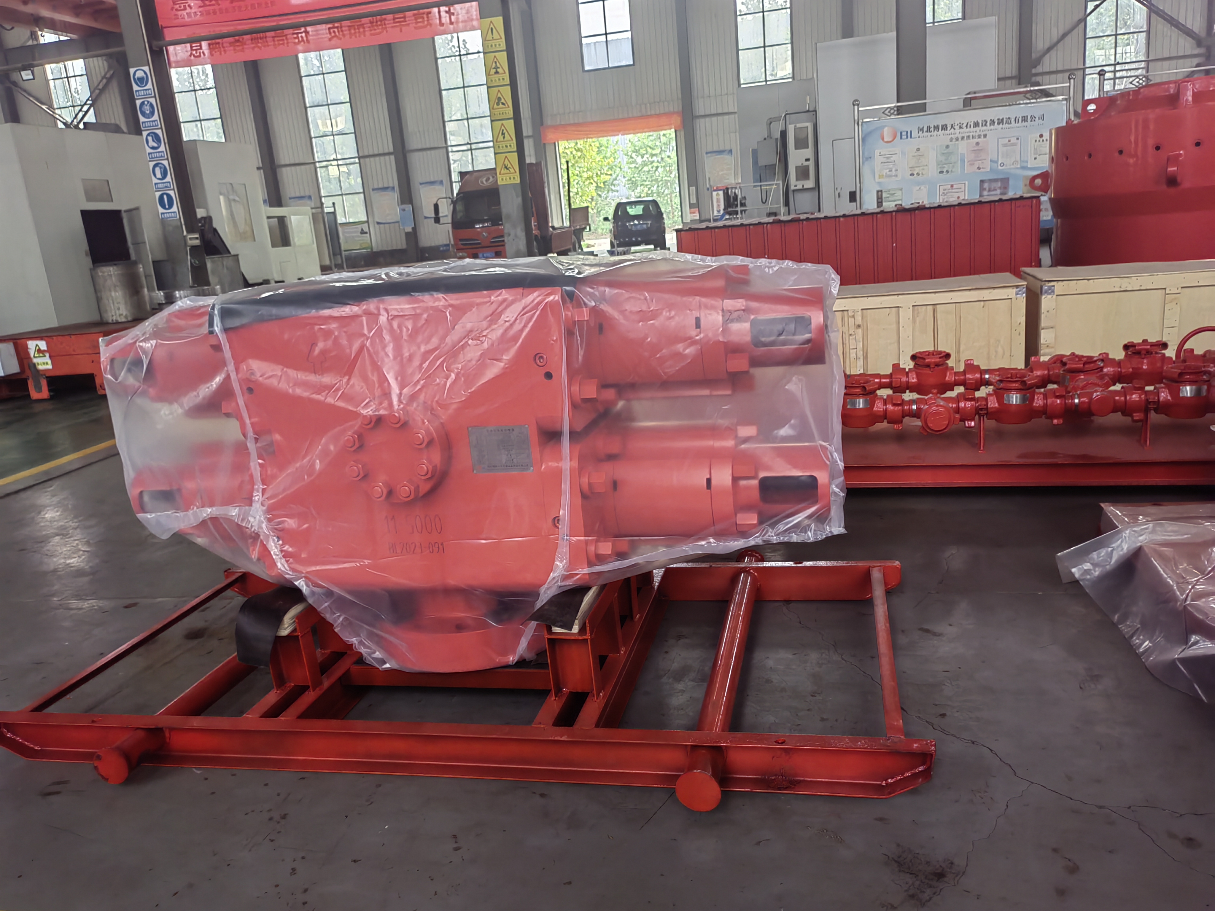 API 16A hydraulic Double ram Bop/blowout preventer For Oil Well Control