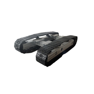Chassis with slewing track