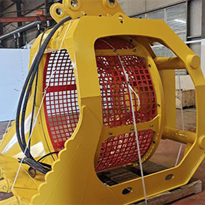 Different Sieve Sizes Rotary Mesh Screener Bucket for Sieving