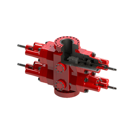 API 16A hydraulic Double ram Bop/blowout preventer For Oil Well Control ...