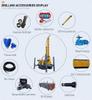 600m 500m 400m Track Mounted Deep Borehole Water Well Drilling Rig Machine for Sale